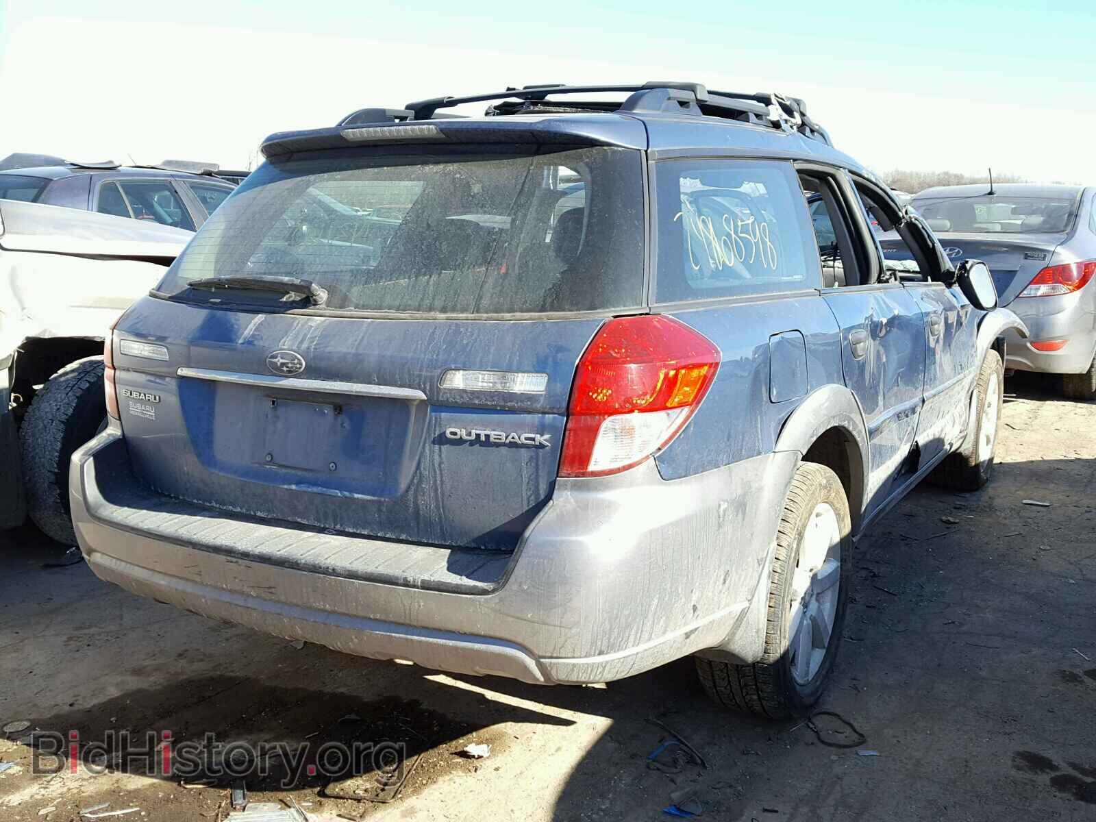 2008 SUBARU OUTBACK - VIN: 4S4BP61C287347960 - Фото 4
