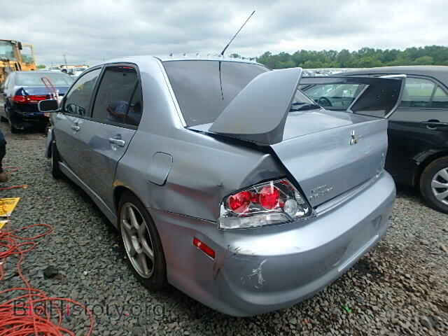 2005 MITSUBISHI EVO - VIN: JA3AH86D65U042662 - Фото 3