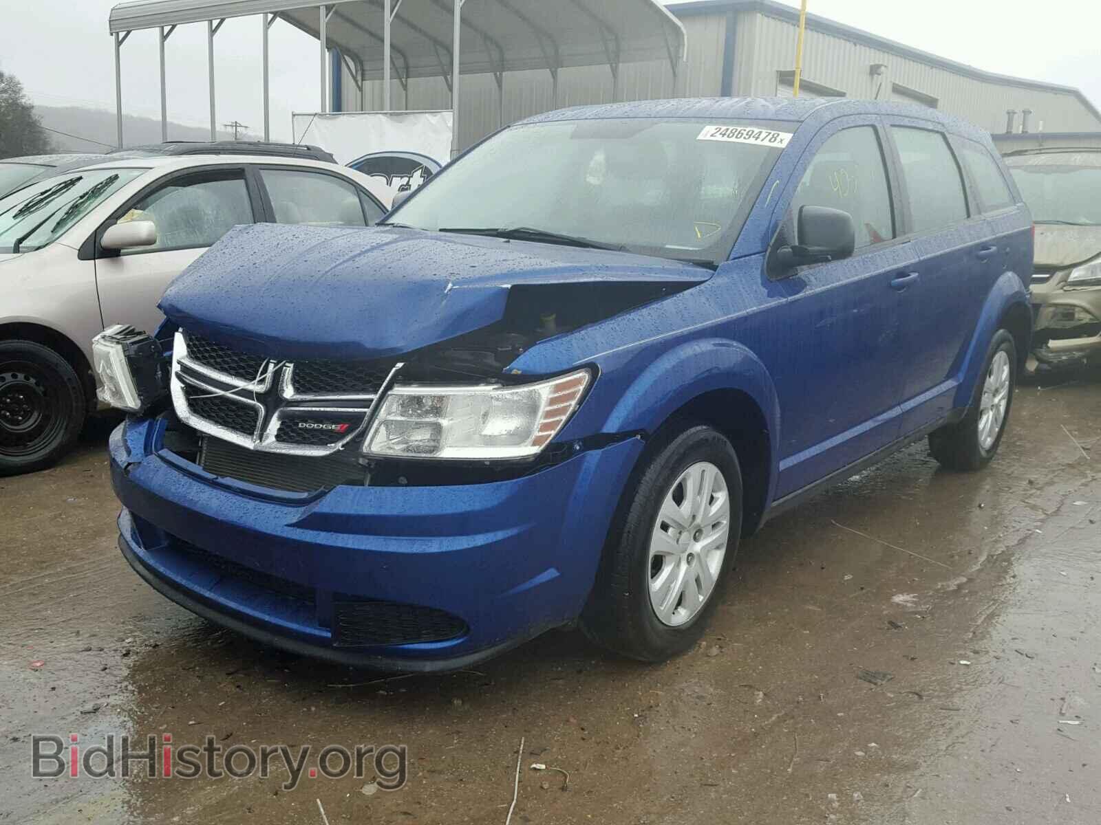 2015 DODGE JOURNEY - VIN: 3C4PDCABXFT720289 - Фото 2