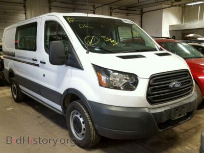 2017 Ford TRANSIT CO Transit T-, белый — VIN 1FTYR1YM6HKA49743, Copart