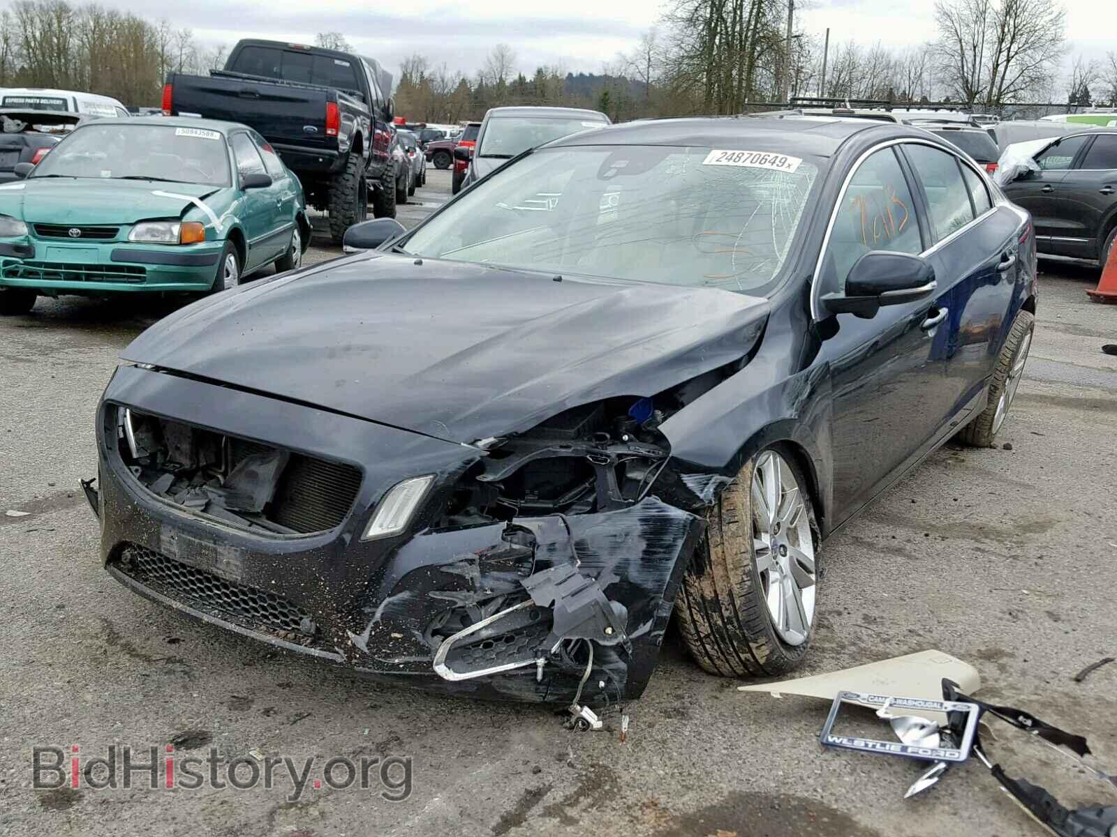 2012 VOLVO S60 - VIN: YV1902FH6C2129752 - Фото 2