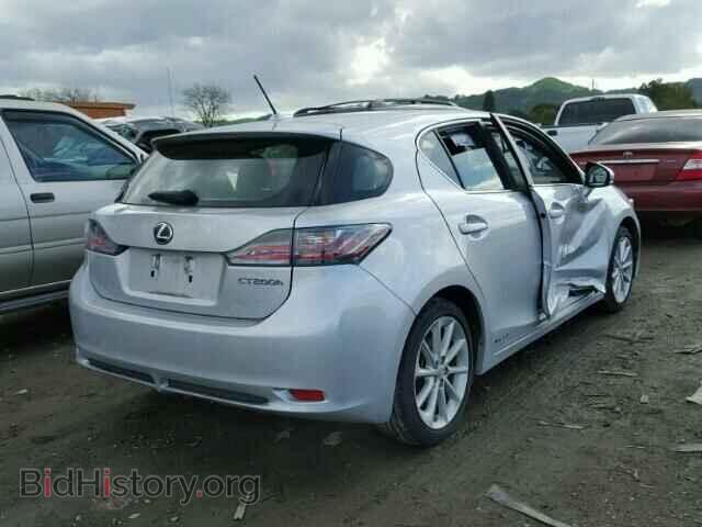 2012 LEXUS CT 200 - VIN: JTHKD5BH8C2070799 - Фото 4