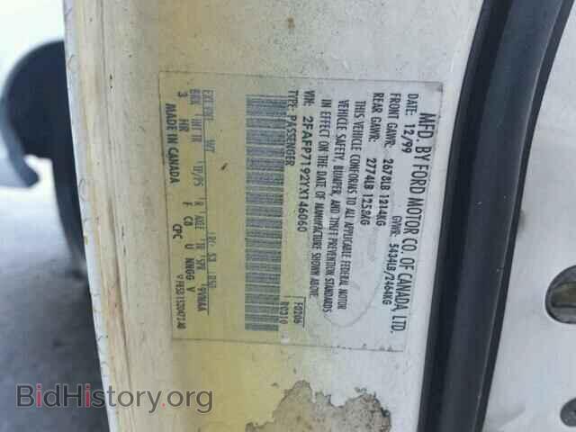 2000 FORD CROWN VIC - VIN: 2FAFP7192YX146060 - Фото 10