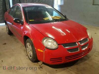 2003 Dodge NEON Neon SE, красный — VIN 1B3ES26C83D109639, Copart