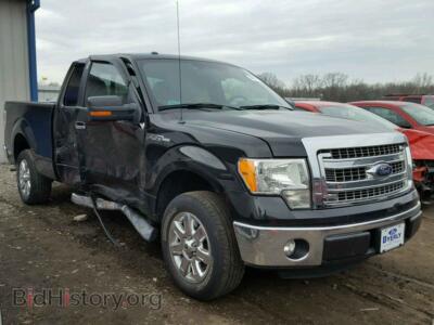 2014 Ford F150 F150 Super, black — VIN 1FTFX1CFXEFC66500, Copart