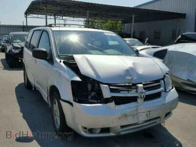2010 Dodge CARAVAN Grand Hero, серебристый — VIN 2D4RN3D14AR342929, Copart