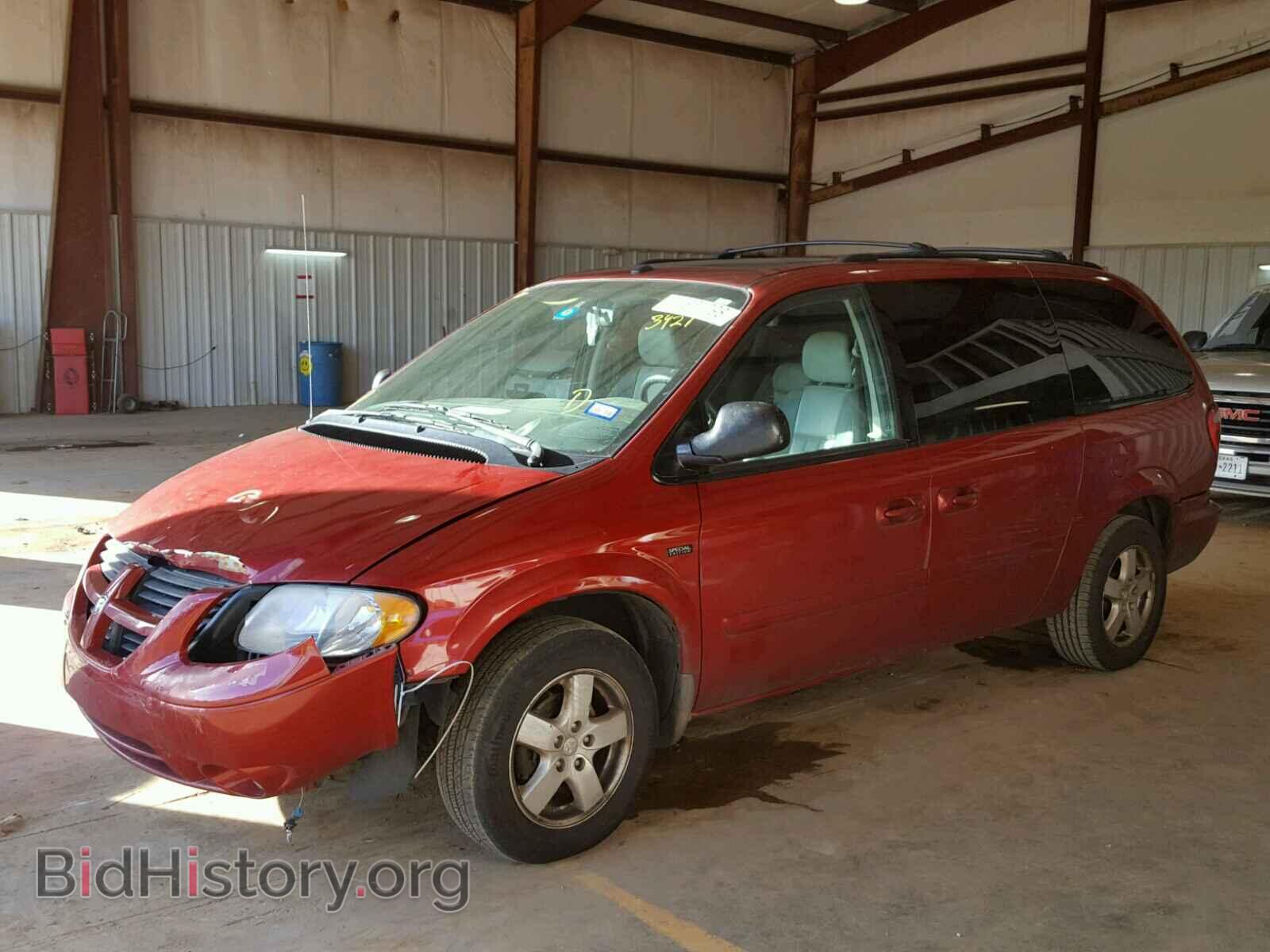 2007 DODGE CARAVAN - VIN: 2D4GP44L47R203921 - Фото 2