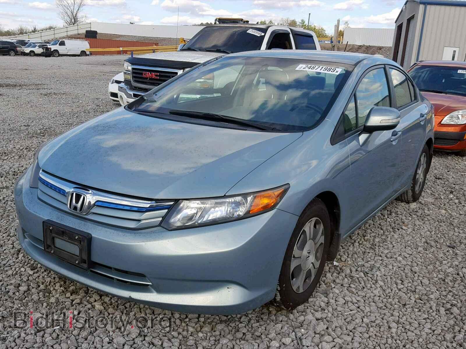2012 HONDA CIVIC - VIN: JHMFB4F23CS001784 - Фото 2