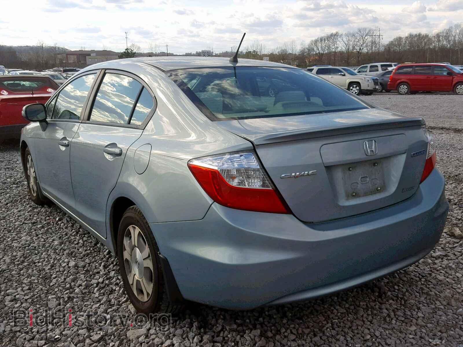 2012 HONDA CIVIC - VIN: JHMFB4F23CS001784 - Фото 3