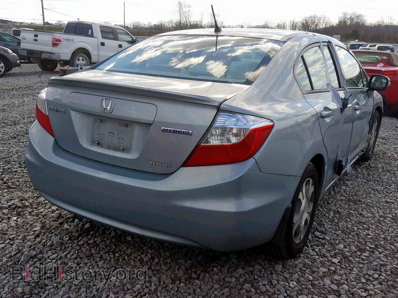 2012 HONDA CIVIC - VIN: JHMFB4F23CS001784 - Фото 4