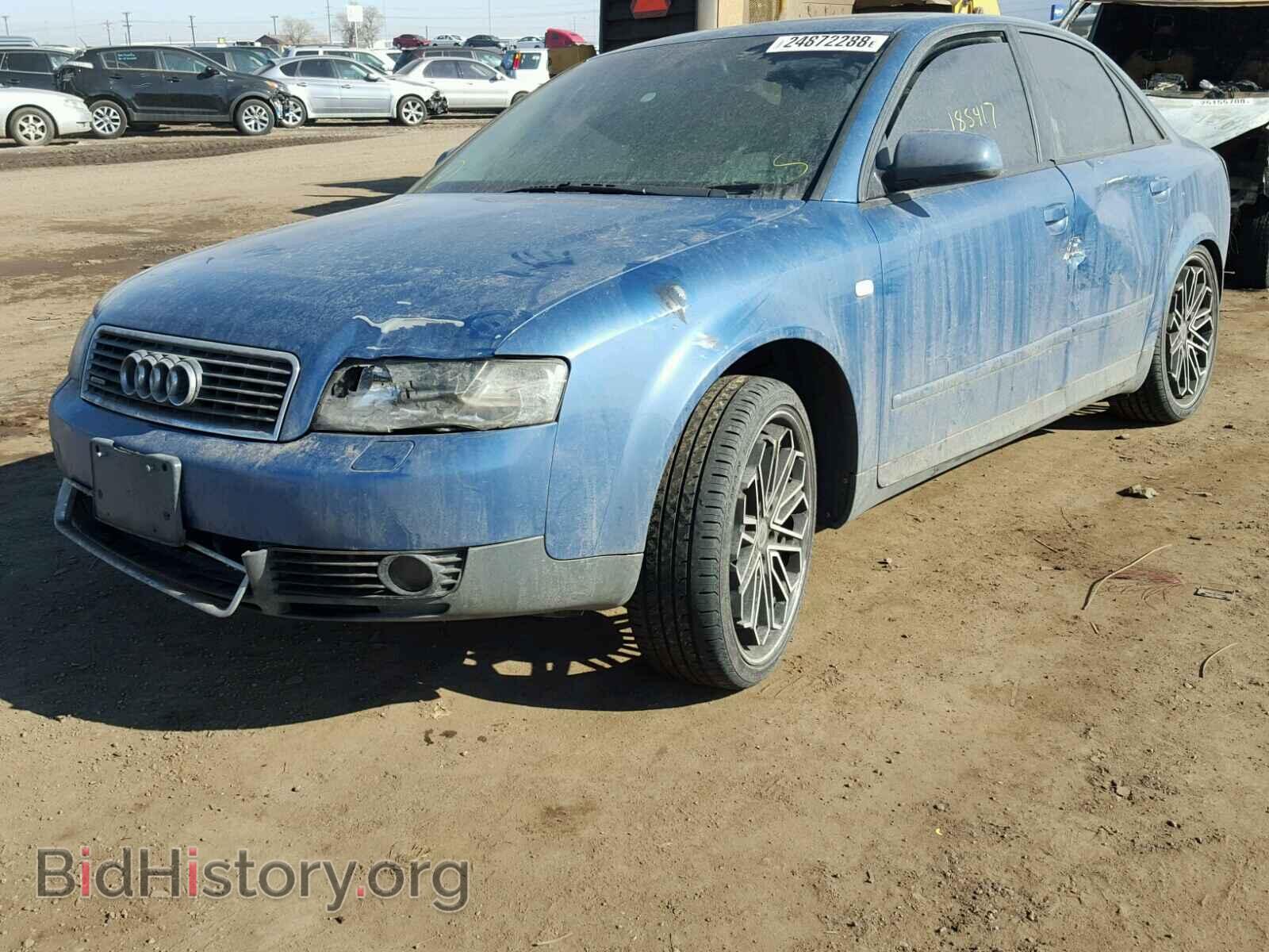 2002 AUDI A4 - VIN: WAULC68E52A311599 - Фото 2