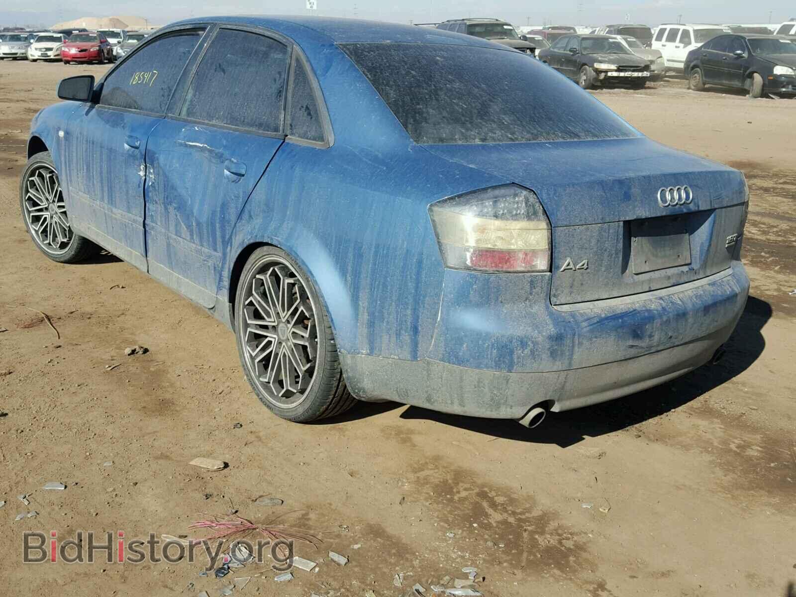 2002 AUDI A4 - VIN: WAULC68E52A311599 - Фото 3