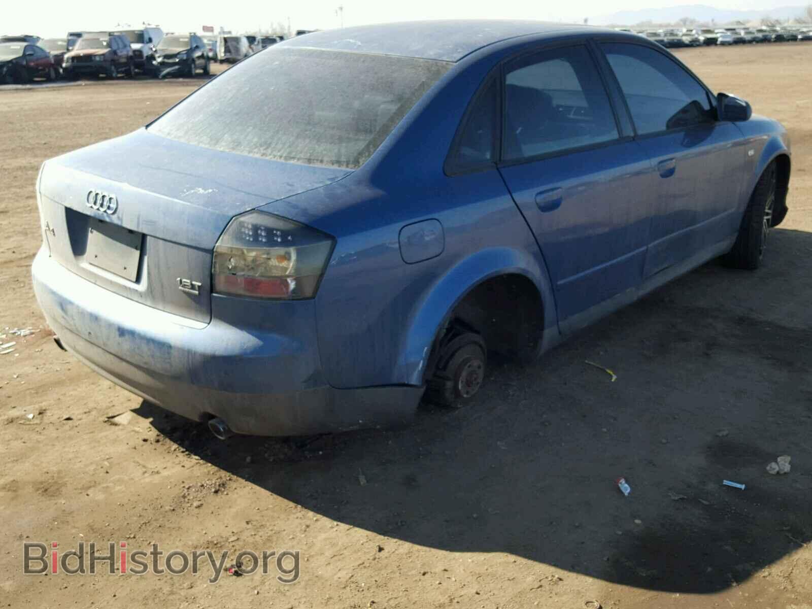 2002 AUDI A4 - VIN: WAULC68E52A311599 - Фото 4