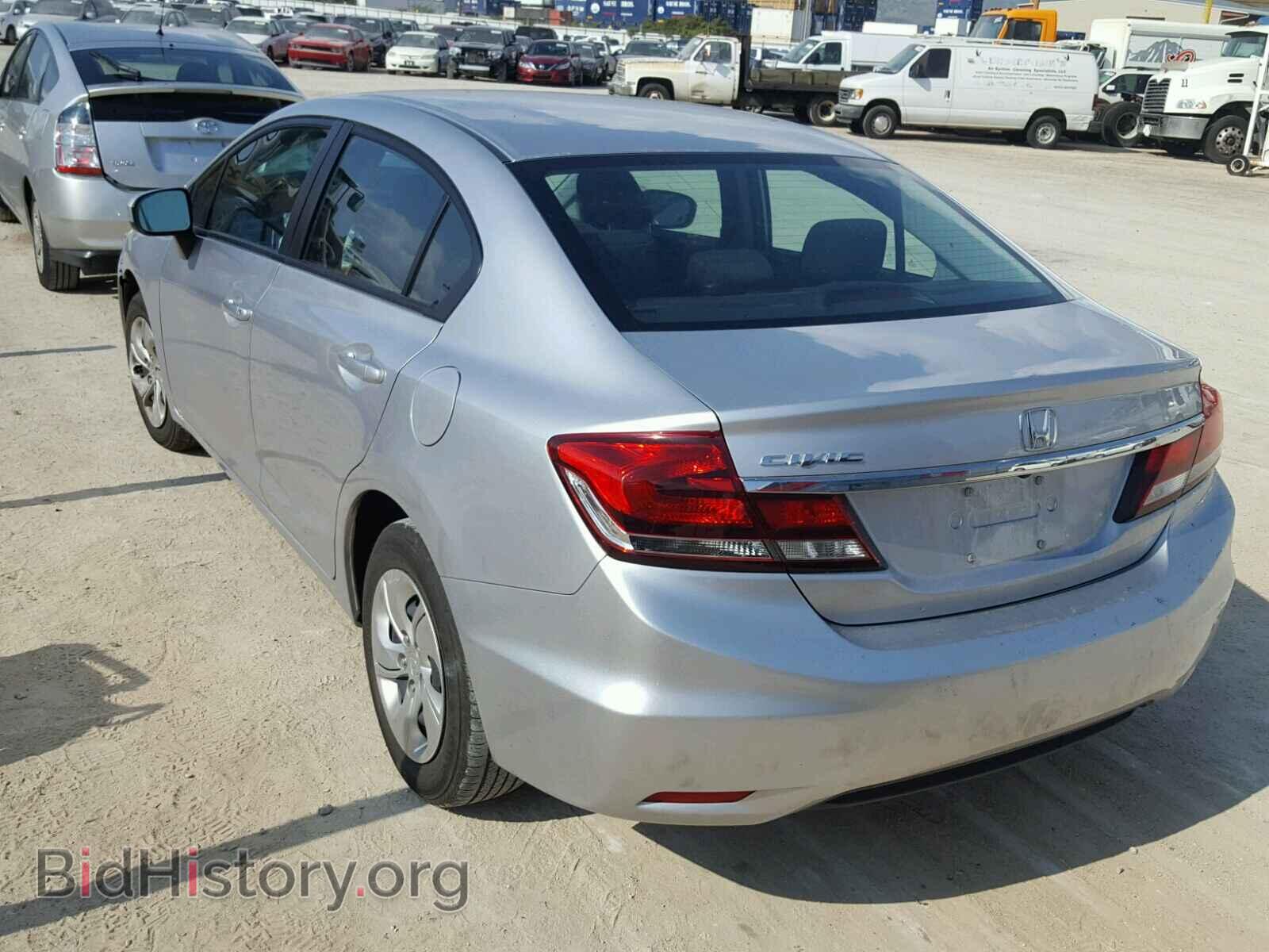 2014 HONDA CIVIC - VIN: 19XFB2F50EE044422 - Фото 3