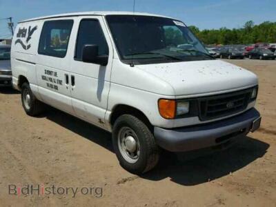 2006 Ford ECONOLINE, белый — VIN 1FTRE14W36DA69019, Copart