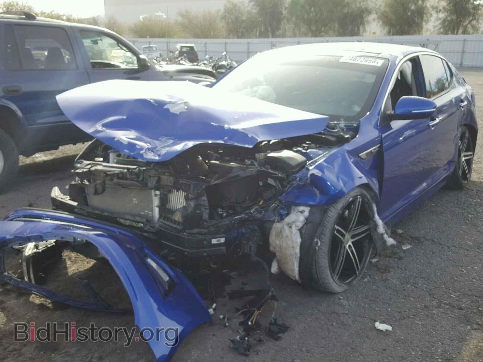 2015 KIA OPTIMA - VIN: 5XXGR4A66FG445316 - Фото 2