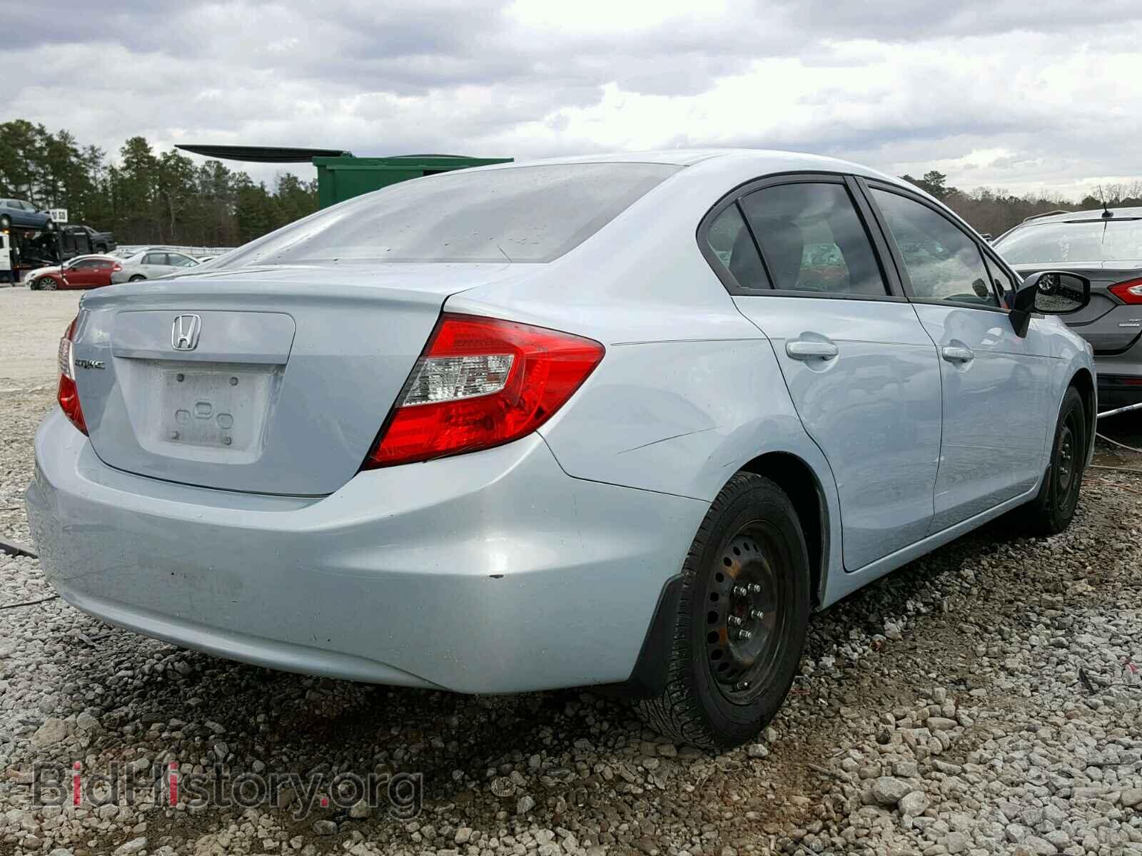 2012 HONDA CIVIC - VIN: 19XFB2F5XCE044621 - Фото 4