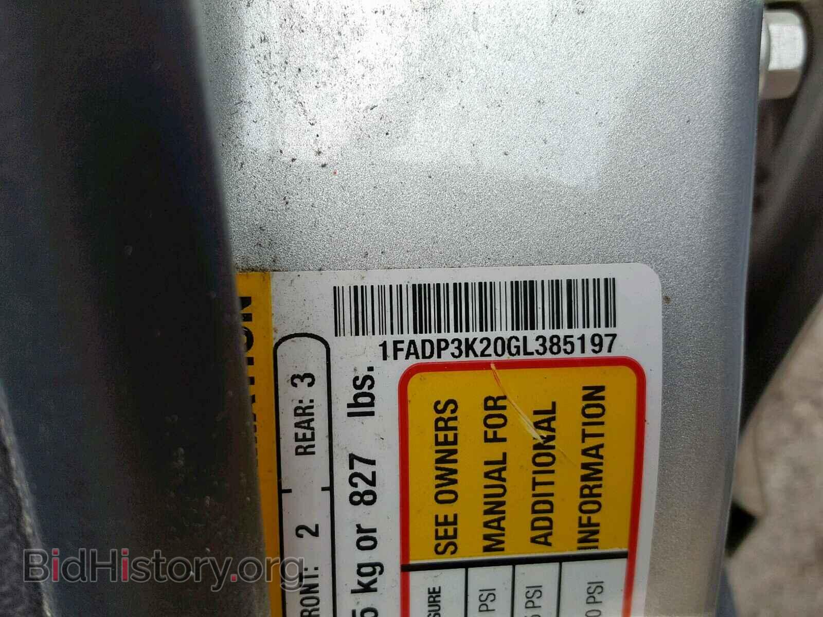 2016 FORD FOCUS SE - VIN: 1FADP3K20GL385197 - Фото 10
