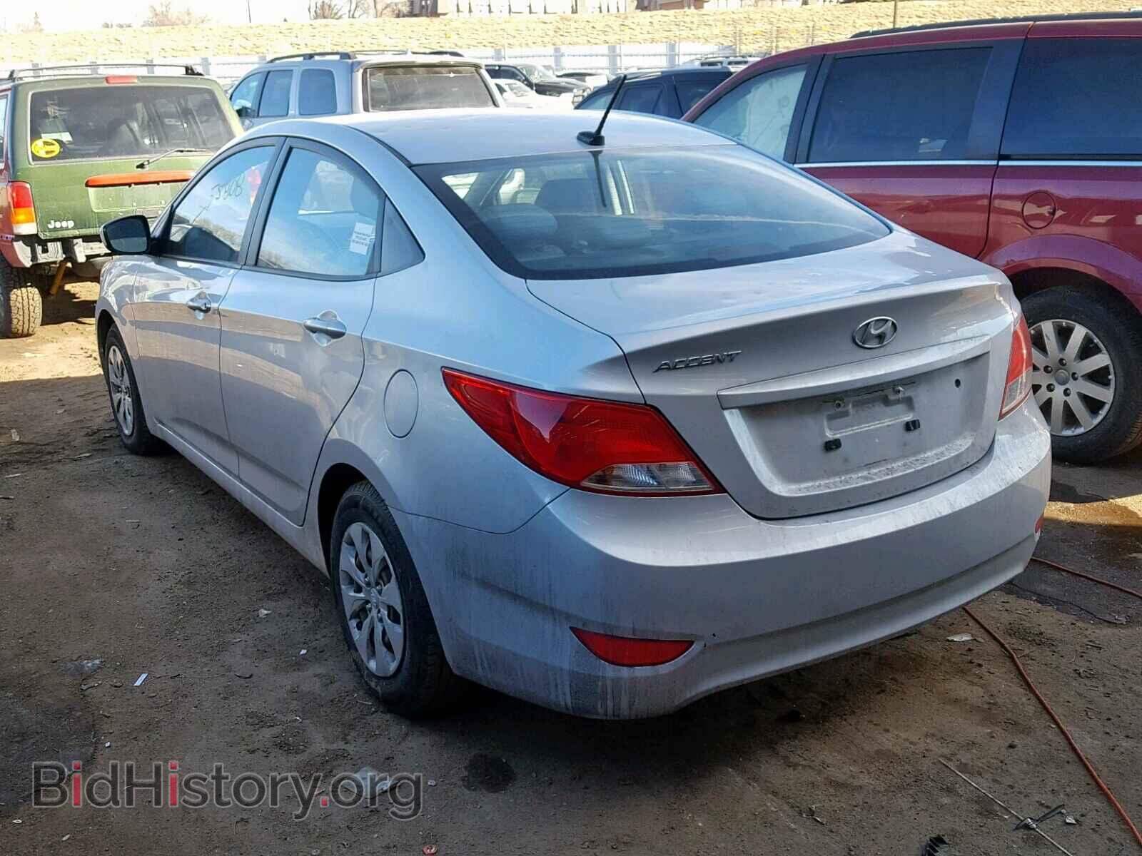 2016 HYUNDAI ACCENT - VIN: KMHCT4AE1GU959976 - Фото 3
