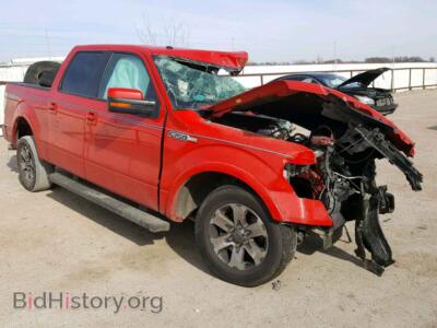 2012 Ford F150 F150 Super, red — VIN 1FTFW1CFXCFA12009, Copart