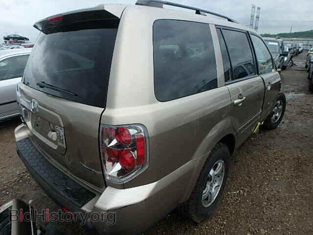 2006 HONDA PILOT - VIN: 2HKYF18736H561328 - Фото 4