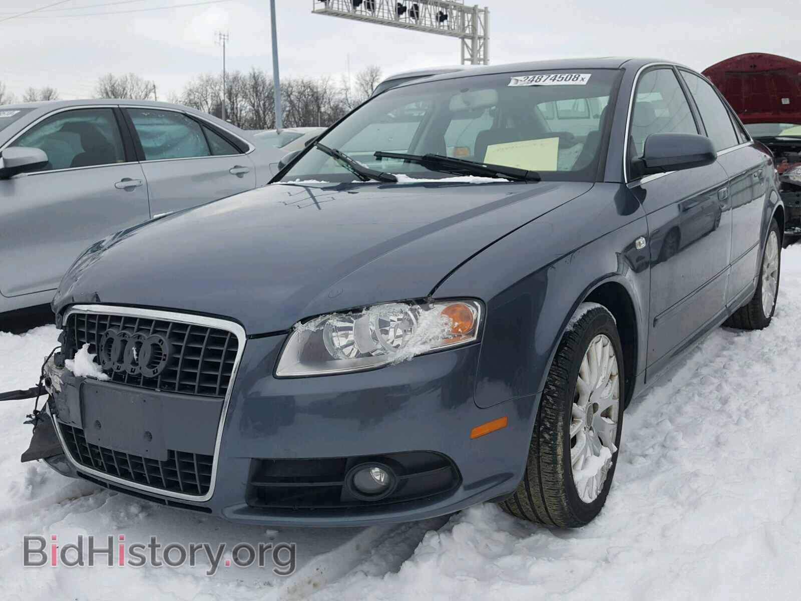 2008 AUDI A4 - VIN: WAUDF78E58A169782 - Фото 2
