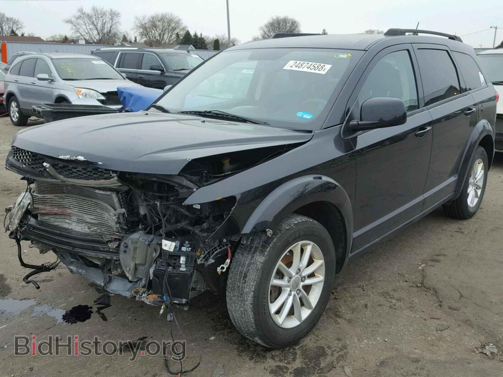 2013 DODGE JOURNEY - VIN: 3C4PDCBG1DT645795 - Фото 2