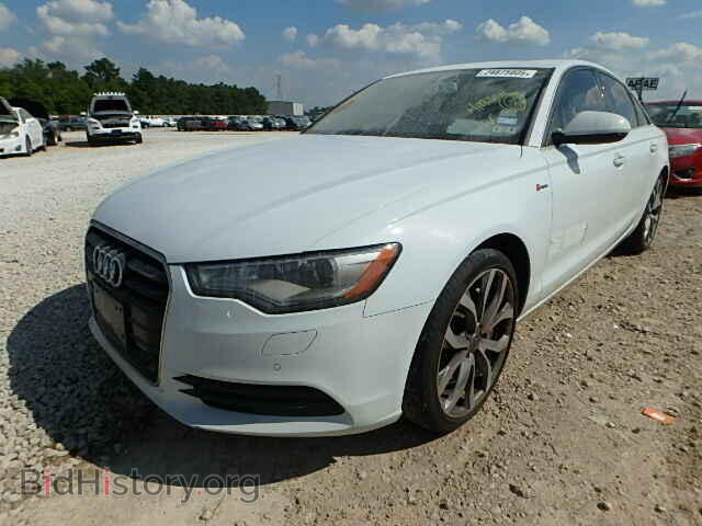 2013 AUDI A6 - VIN: WAUGGAFC1DN086717 - Фото 2