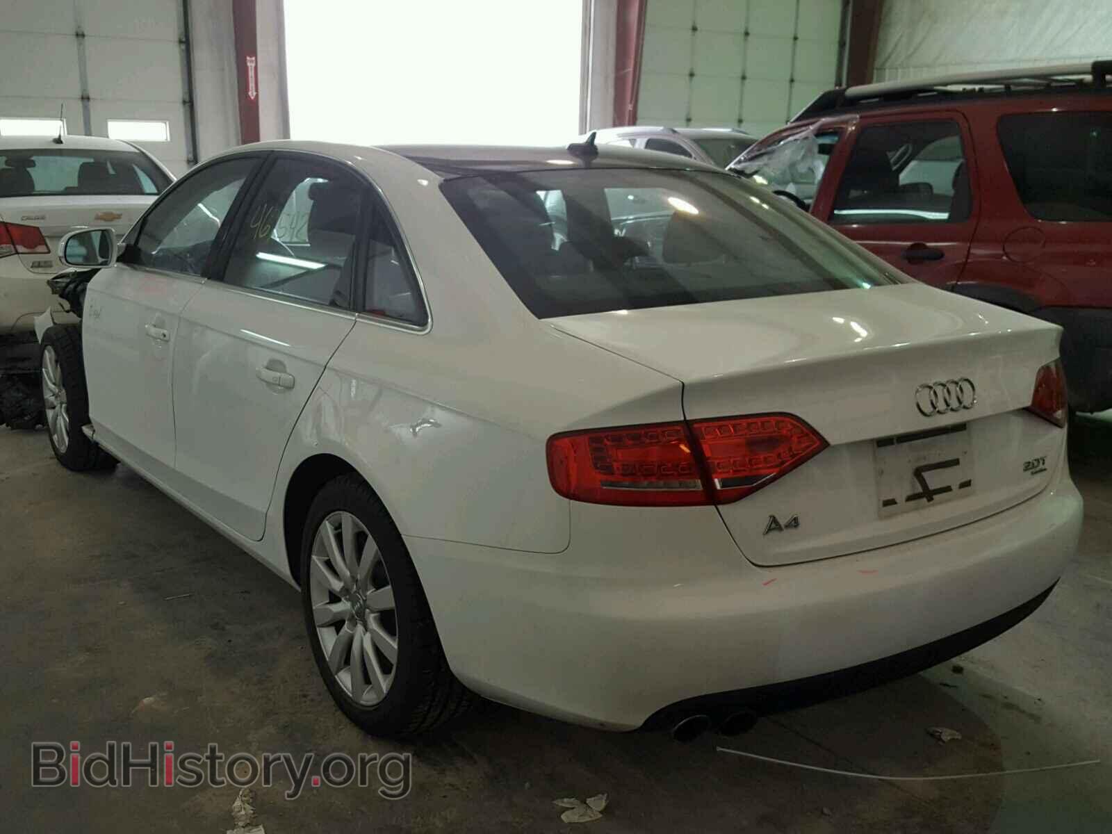 2012 AUDI A4 - VIN: WAUBFAFL4CN011859 - Photo 3