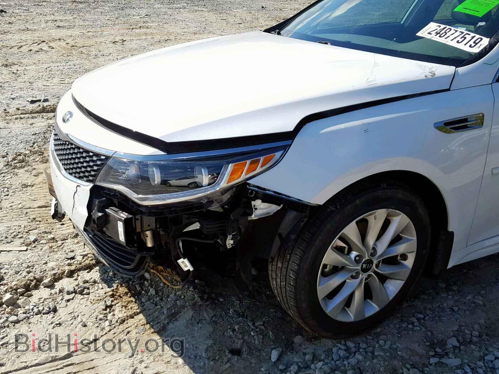 2016 KIA OPTIMA - VIN: 5XXGU4L38GG011076 - Фото 9