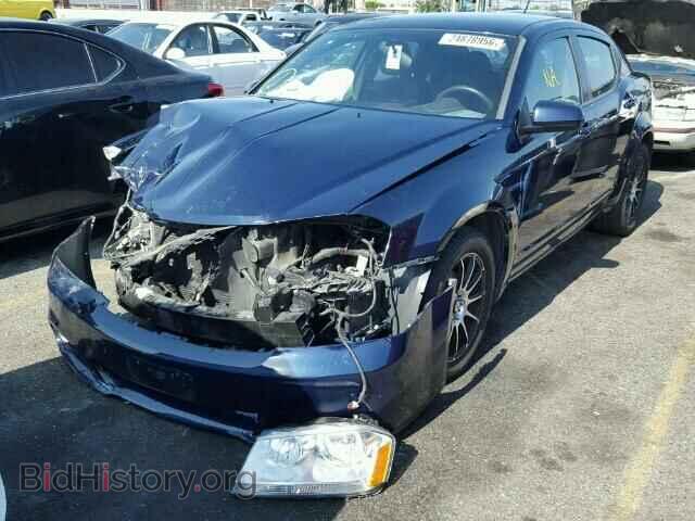 2013 DODGE AVENGER - VIN: 1C3CDZCG7DN663576 - Фото 2