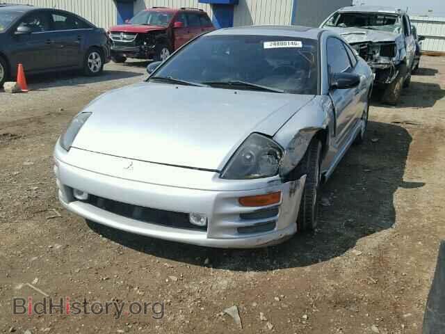 2002 MITSUBISHI ECLIPSE - VIN: 4A3AC54H72E001805 - Фото 2