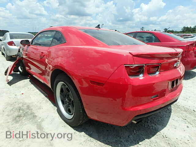 2012 CHEVROLET CAMARO - VIN: 2G1FA1E37C9162422 - Фото 3