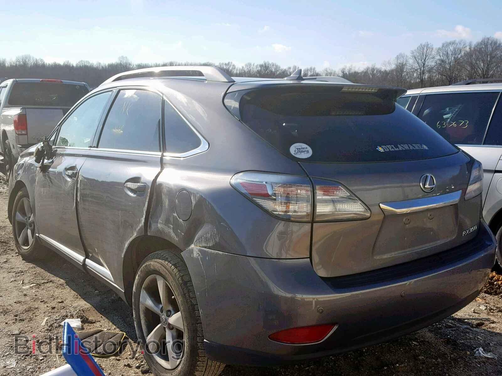 2012 LEXUS RX 350 - VIN: 2T2BK1BA5CC151338 - Фото 3