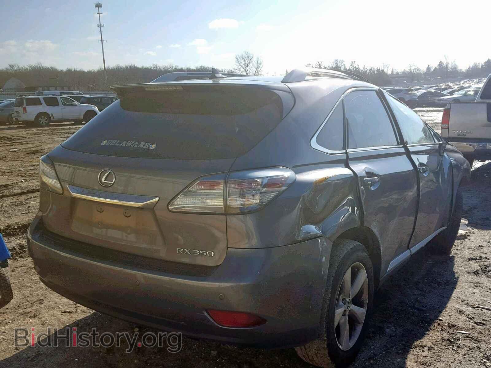 2012 LEXUS RX 350 - VIN: 2T2BK1BA5CC151338 - Фото 4
