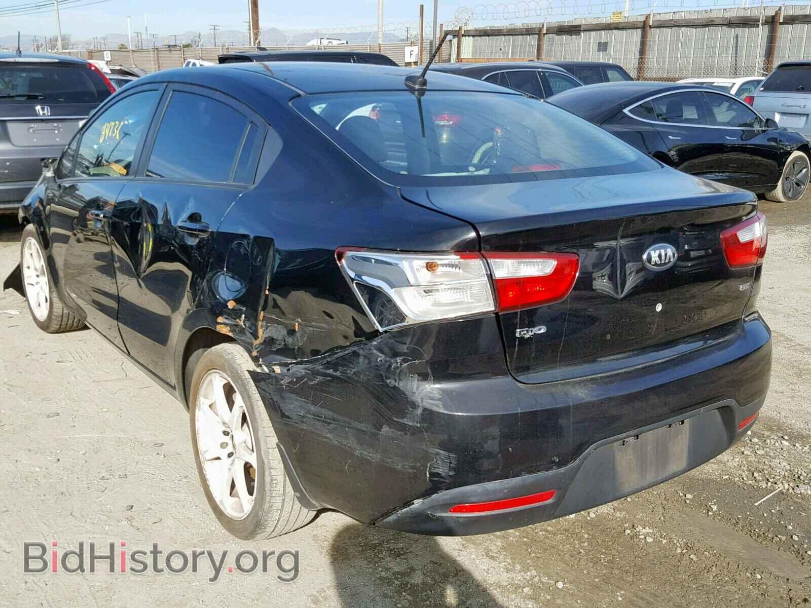 2013 KIA RIO - VIN: KNADM4A3XD6176849 - Фото 3