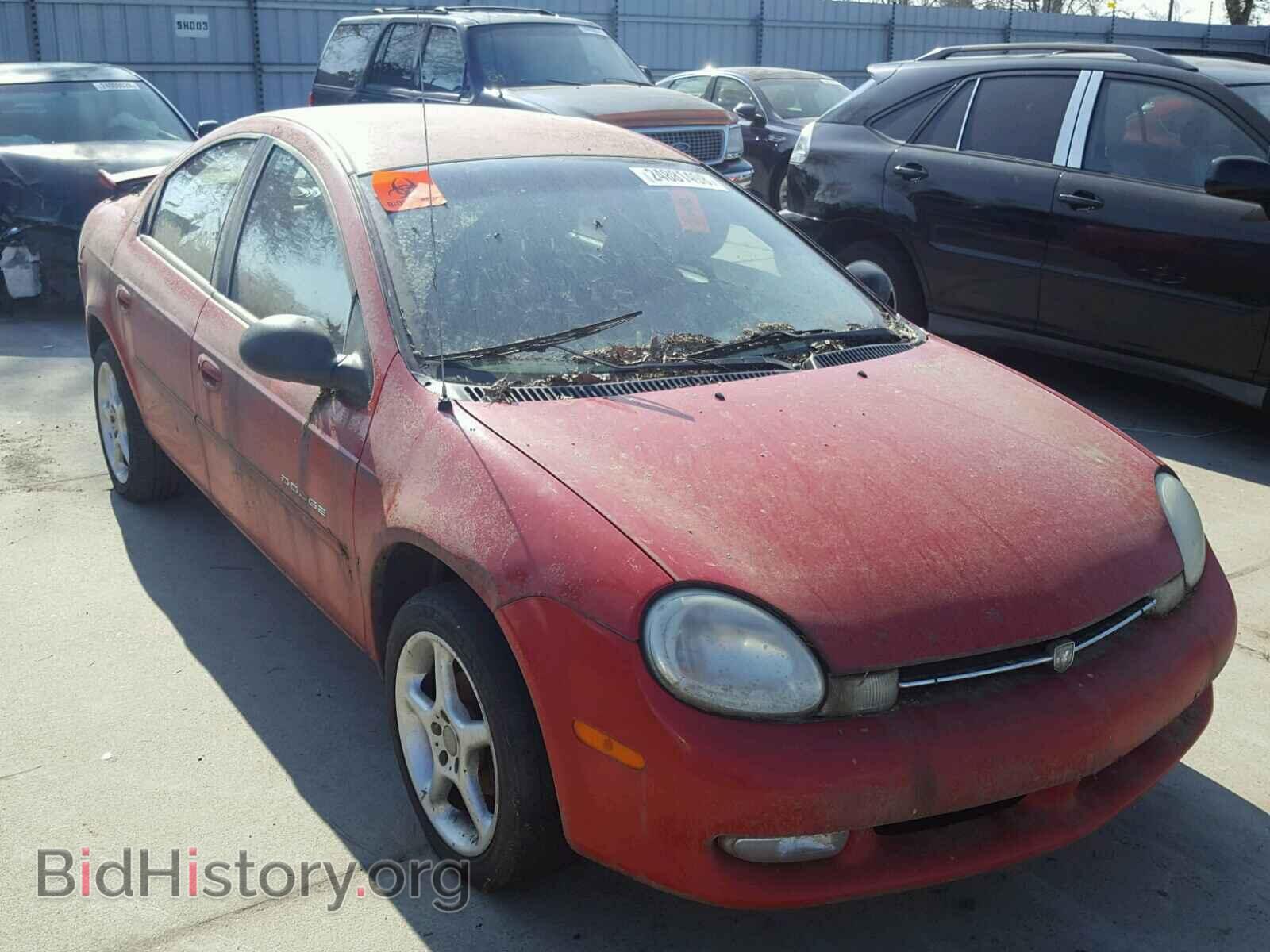 Фотография 1B3AS46C31D180657 - DODGE NEON 2001