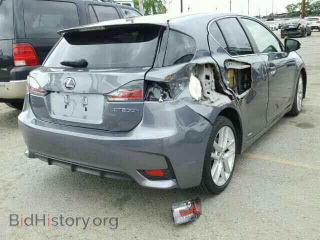 2014 LEXUS CT 200 - VIN: JTHKD5BH7E2175823 - Фото 4