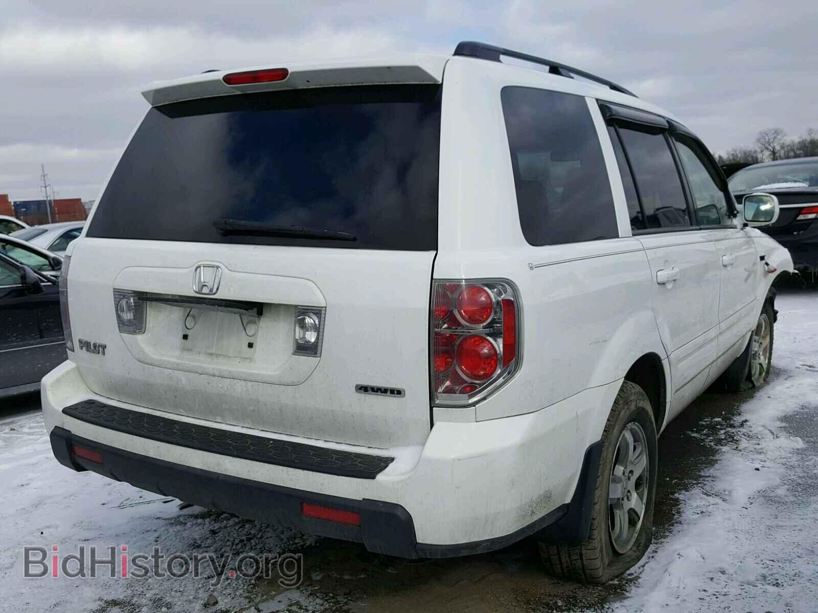 2006 HONDA PILOT - VIN: 2HKYF18406H519009 - Фото 4