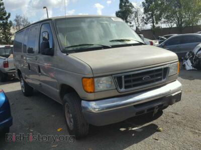 2007 Ford ECONOLINE, золотистый — VIN 1FMNE11LX7DA68732, Copart