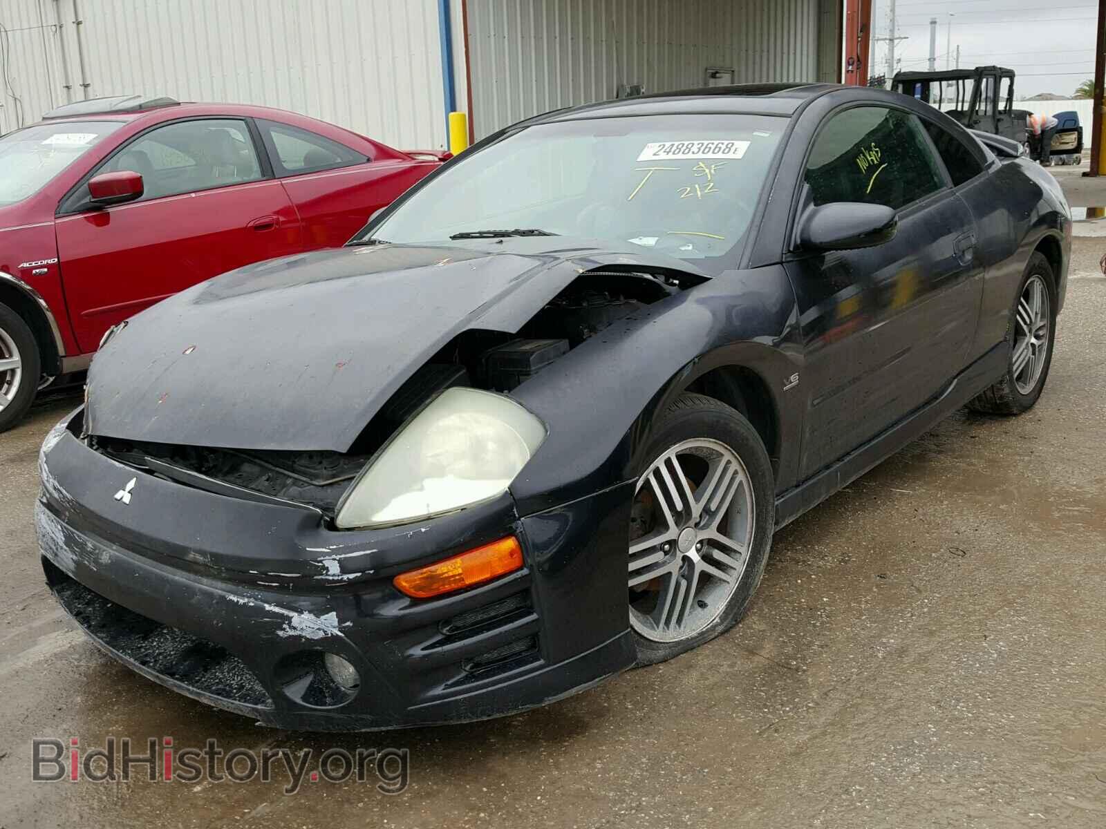 2003 MITSUBISHI ECLIPSE - VIN: 4A3AC74H23E085416 - Фото 2