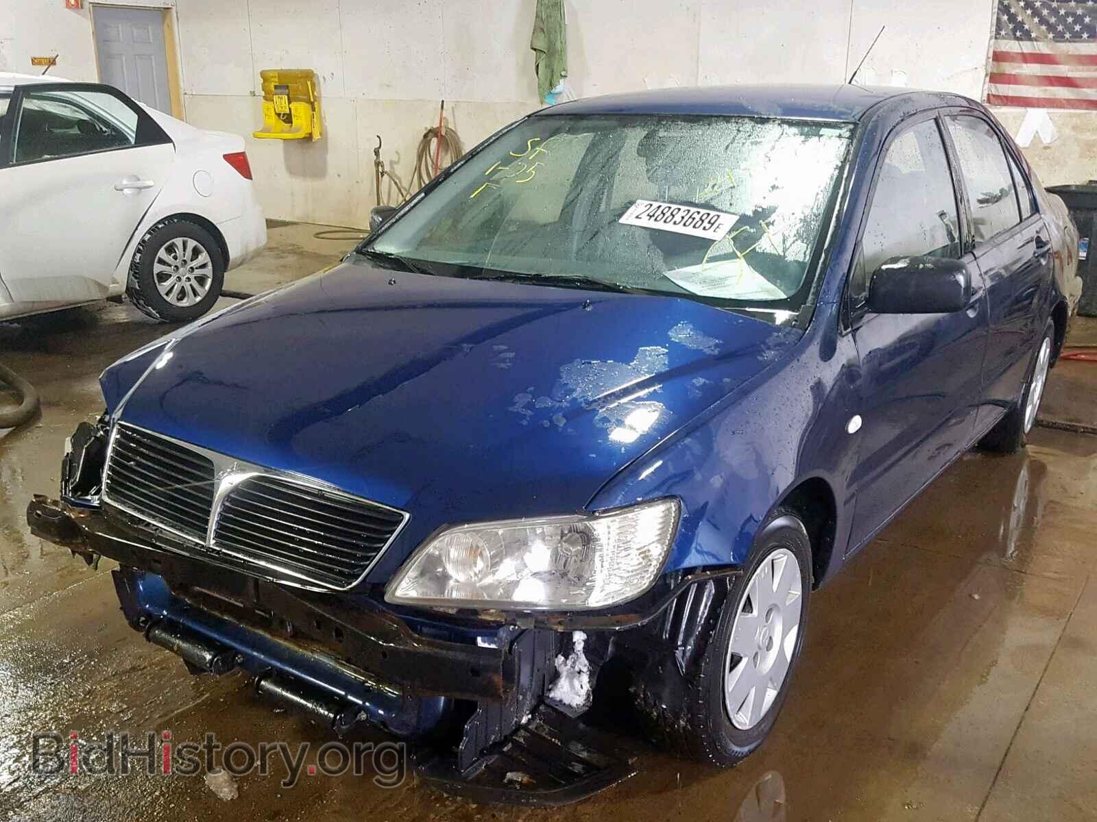 2003 MITSUBISHI LANCER - VIN: JA3AJ26E93U089949 - Фото 2
