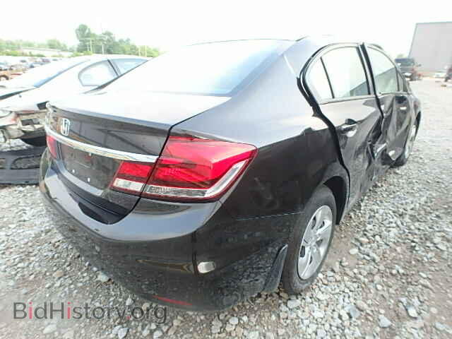 2014 HONDA CIVIC - VIN: 2HGFB2F53EH557721 - Фото 4