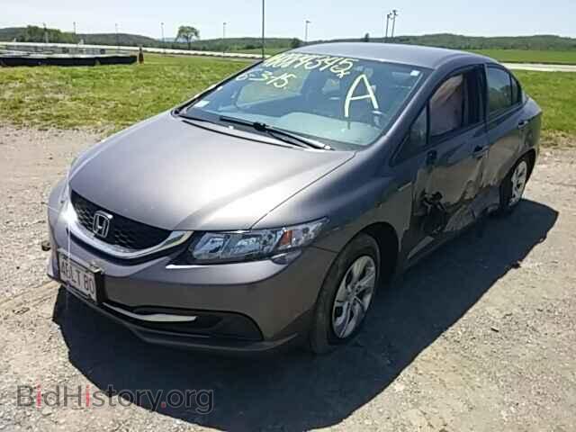 2014 HONDA CIVIC - VIN: 2HGFB2F55EH501828 - Фото 2