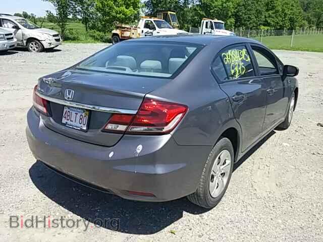 2014 HONDA CIVIC - VIN: 2HGFB2F55EH501828 - Фото 4