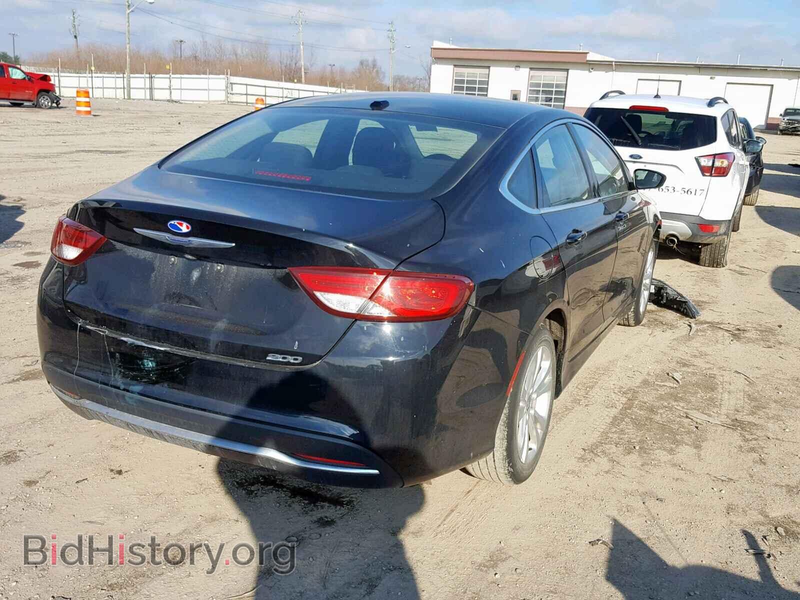 2015 CHRYSLER 200 - VIN: 1C3CCCAB0FN603651 - Фото 4