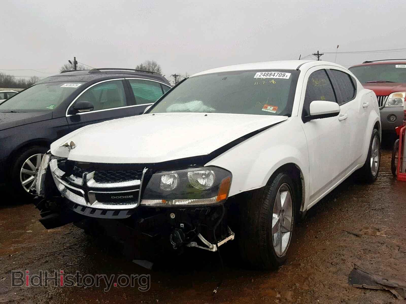 2011 DODGE AVENGER - VIN: 1B3BD2FG7BN549120 - Фото 2