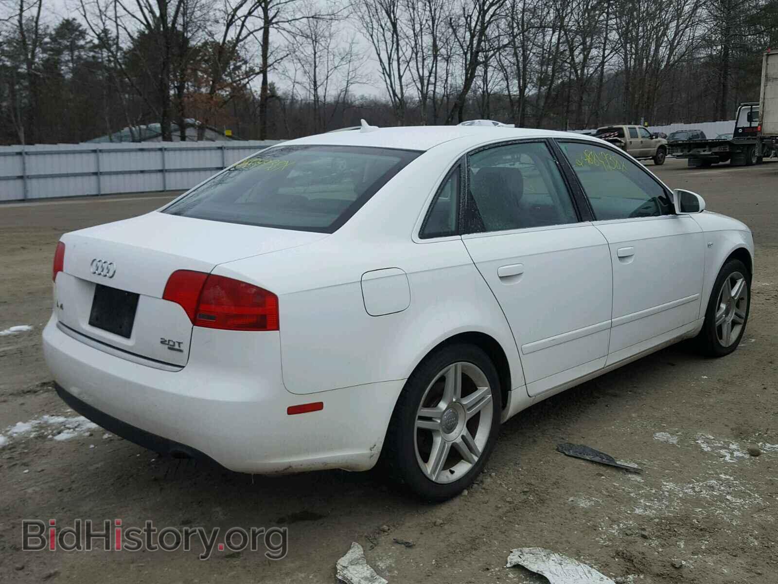 2007 AUDI A4 - VIN: WAUDF78E47A066075 - Фото 4