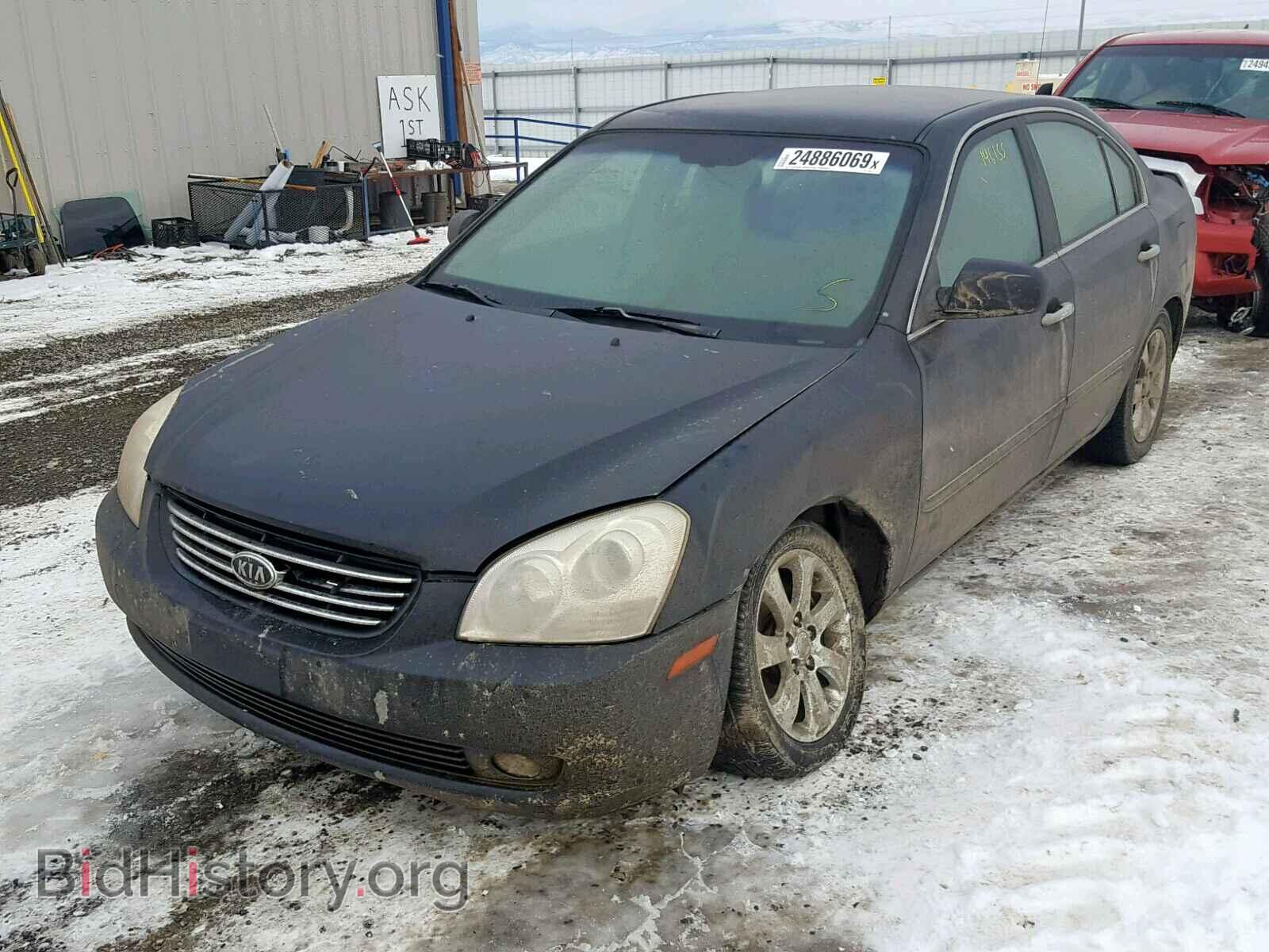 2006 KIA OPTIMA - VIN: KNAGE123565049717 - Фото 2