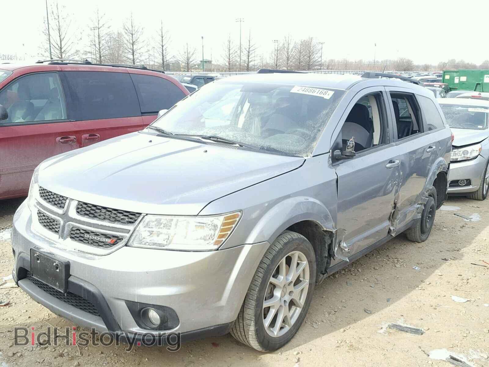 2016 DODGE JOURNEY - VIN: 3C4PDCBB0GT103709 - Фото 2